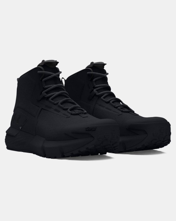 Men's UA Valsetz Mid Tactical Boots in Black image number 3